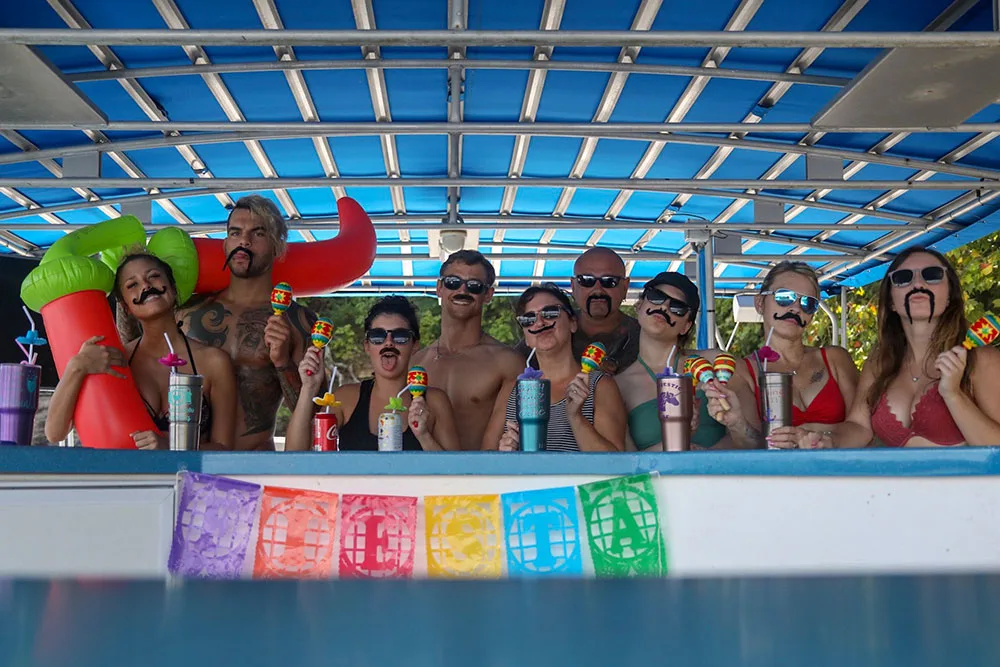 Party on a Houseboat